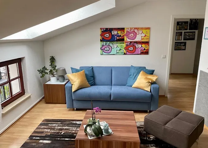 Charmante Dachgeschoss ライプツィヒ